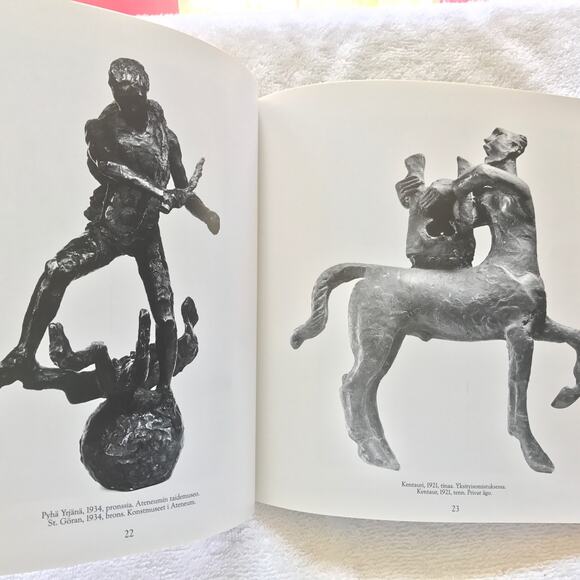 Gunnar Finne Finish Sculptor 40 Page Booklet Of Work 1986 - Picture 6 of 9